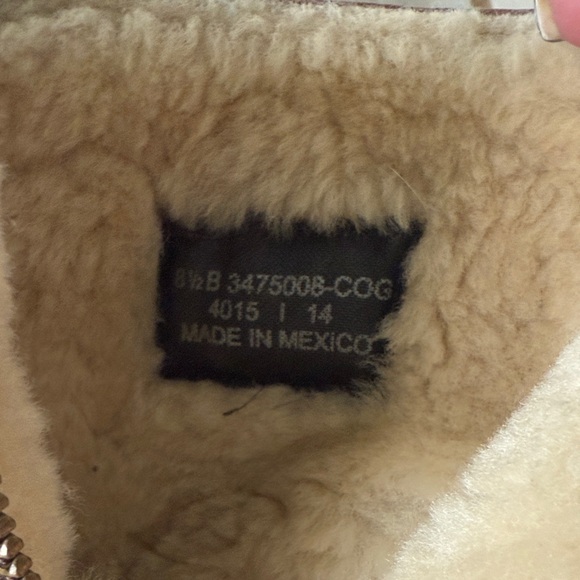 Frye Cognac Leather Triple Buckle Boots - Picture 5 of 5